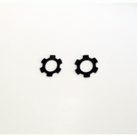 1/12 Rear Wheel Adaptor Soft (Black)